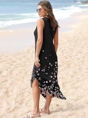 SAMPEEL Summer Dresses Maxi Dress Vacation Beach Sundresses 2025 with Pockets